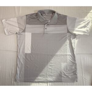Antigua Men’s Gray Polo Shirt Size XL